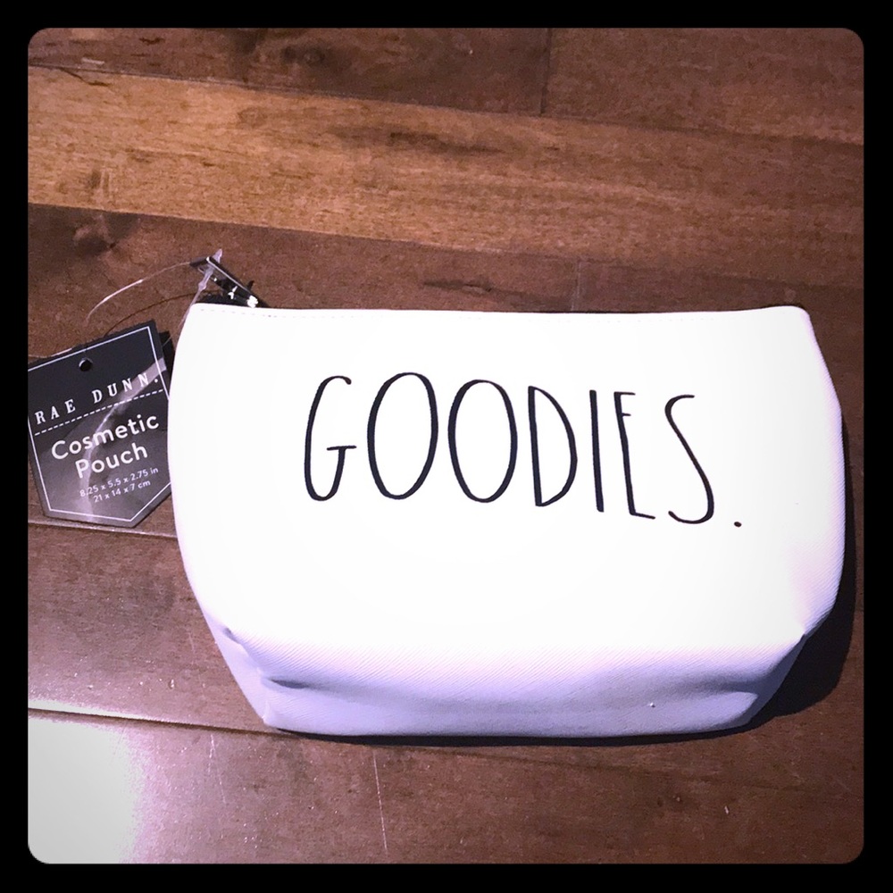 Rae Dunn Cosmetic Bag GOODIES